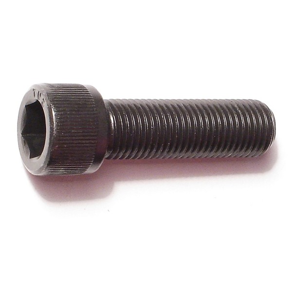 Midwest Fastener 7/16"-20 Socket Head Cap Screw, Zinc Plated Steel, 1-1/2 in Length, 5 PK 32864